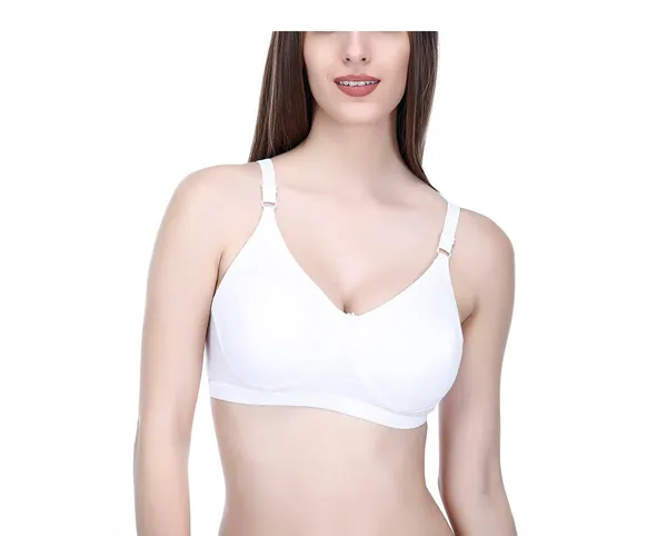 White_T-Shirt_Bra_for_Women_|_Non-Padded_and_Cotton_Hosiery
