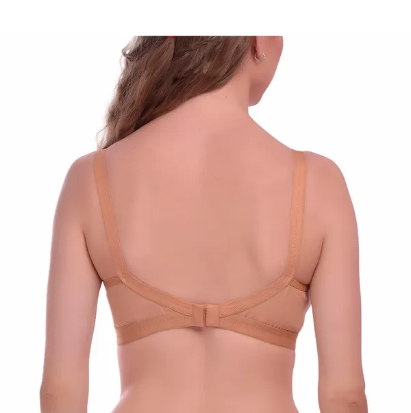 Beige_T-Shirt_Bra_for_Women_|_Non-Padded_and_Cotton_Hosiery