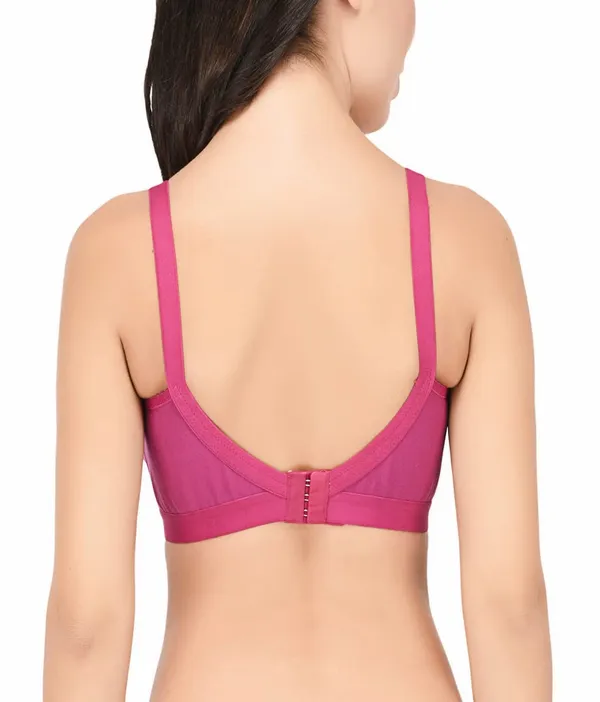 Dark_Pink_T-Shirt_Bra_for_Women_|_Non-Padded_and_Cotton_Hosiery