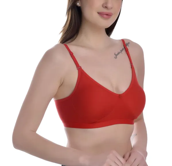 Red_T-Shirt_Bra_for_Women_|_Non-Padded_and_Cotton_Hosiery
