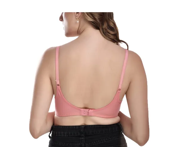 Peach_Comfortable_Bra_for_Women_|_Cotton_Hosiery