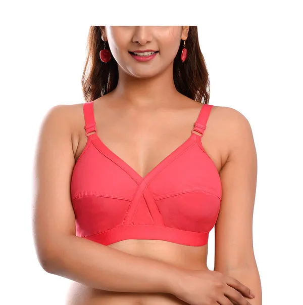 Coral_Peach_T-Shirt_Bra_for_Women_|_Non-Padded_and_Cotton_Hosiery