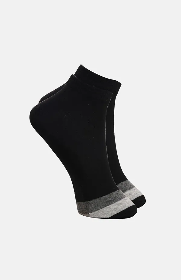 Black_Cotton_Ankle_Length_Socks_Stripe_Design_For_Men_(Pack_Of_5)