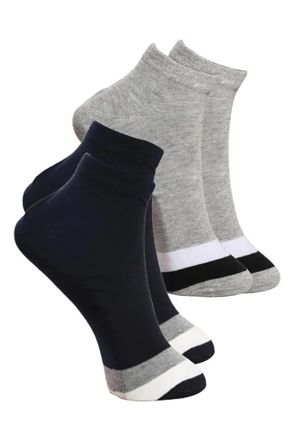 Grey_&_Navy_Cotton_Ankle_Length_Socks_Stripe_Design_For_Men_(Pack_Of_2)