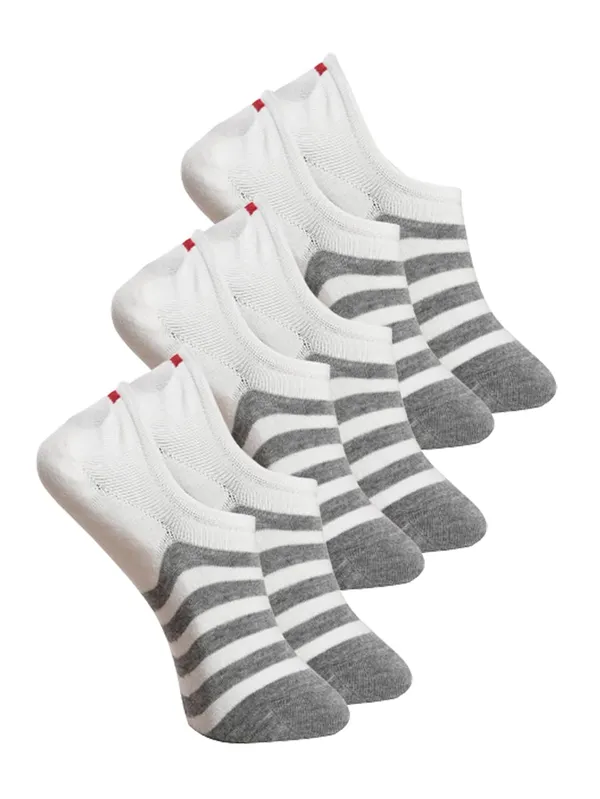 Grey_Cotton_Loafer_Socks_Stripe_Design_For_Men_(Pack_Of_3)