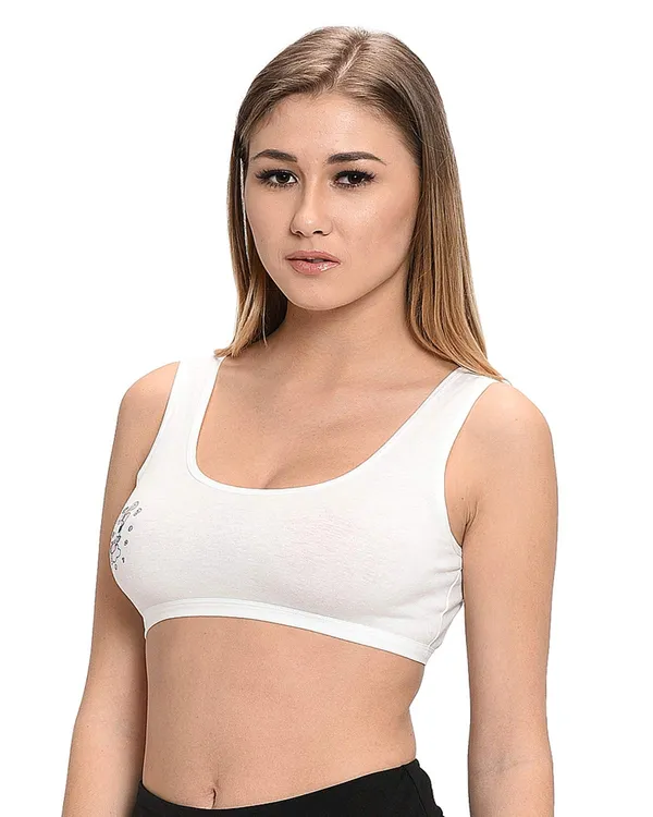 White_Sports_Bra_for_Women_|_Cotton_Hosiery