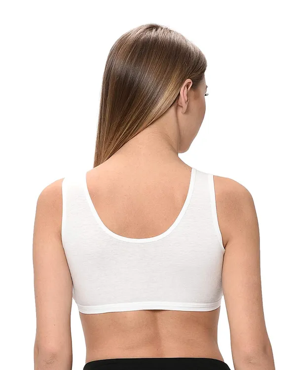 White_Sports_Bra_for_Women_|_Cotton_Hosiery