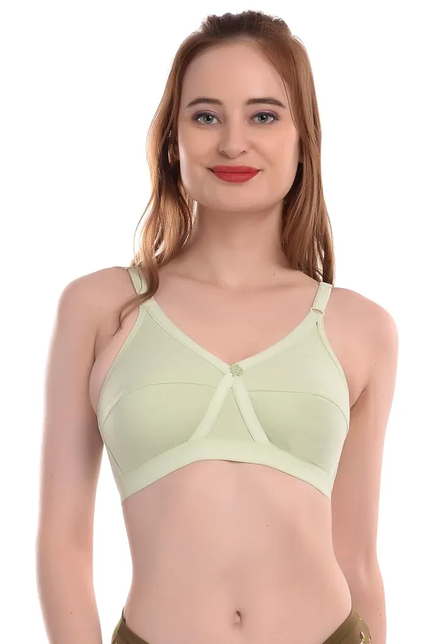 Light_Green_Full_Coverage_T_Shirt_Bra_C-Cup_For_Women