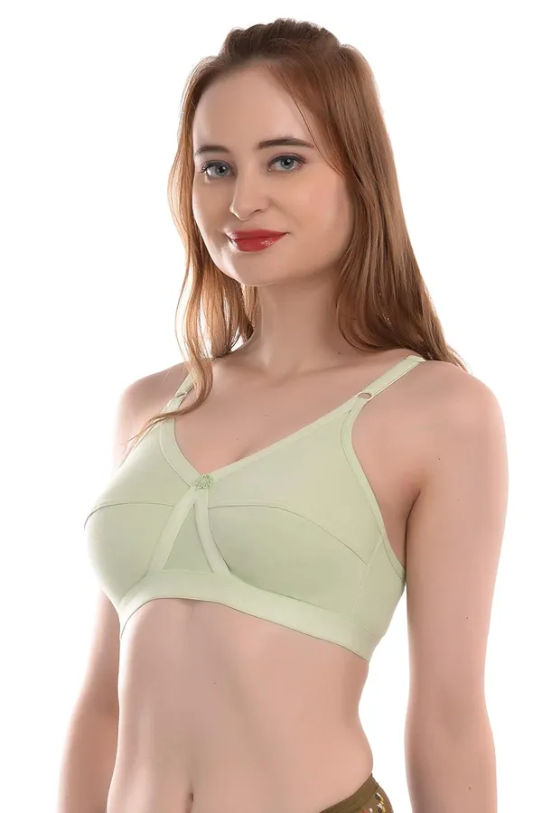 Light_Green_Full_Coverage_T_Shirt_Bra_C-Cup_For_Women