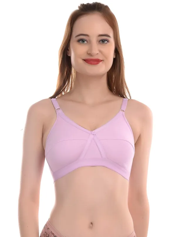 Light_Purple_Full_Coverage_T_Shirt_Bra_C-Cup_For_Women