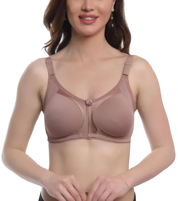Beige_T-Shirt_Bra_for_Women_|_Non-Padded_and_Cotton_Hosiery