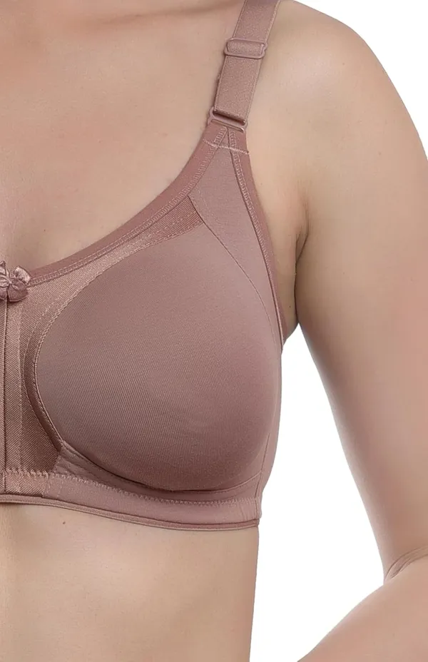 Beige_T-Shirt_Bra_for_Women_|_Non-Padded_and_Cotton_Hosiery