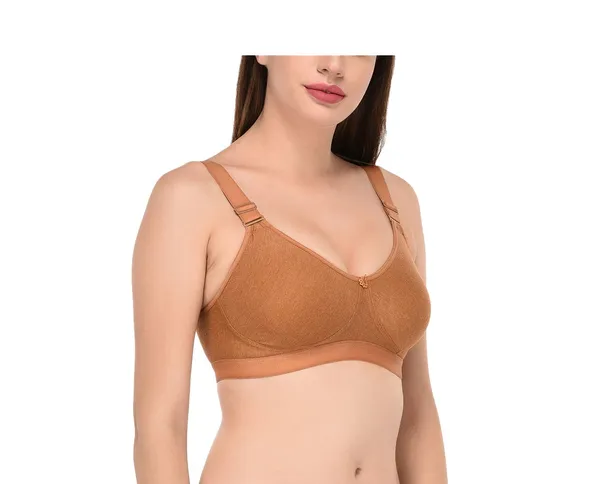 Brown_T-Shirt_Bra_for_Women_|_Non-Padded_and_Cotton_Hosiery