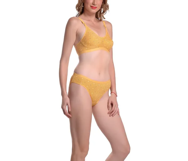 Yellow_Printed_B-Cup_Bra_&_Panty_Set_for_Women_|_Cotton_Hosiery