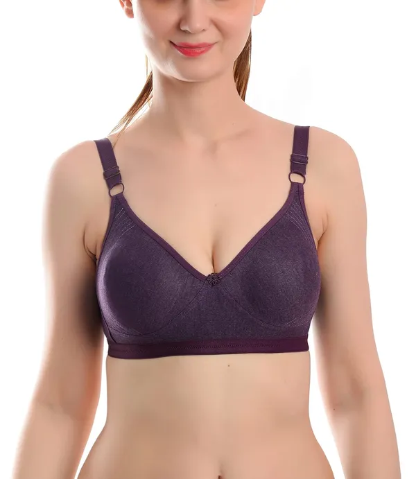 Purple_T-Shirt_Bra_for_Women_|_Non-Padded_and_Cotton_Hosiery