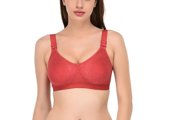 Peach_Comfortable_Bra_for_Women_|_Cotton_Hosiery