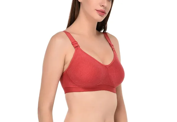 Peach_Comfortable_Bra_for_Women_|_Cotton_Hosiery