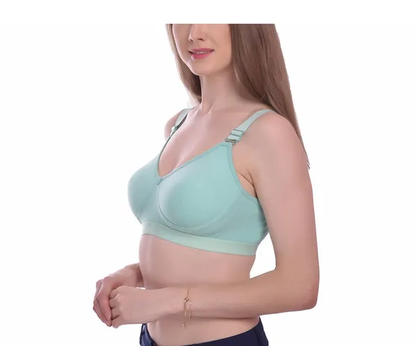 Light_Green_T-Shirt_Bra_for_Women_|_Non-Padded_and_Cotton_Hosiery