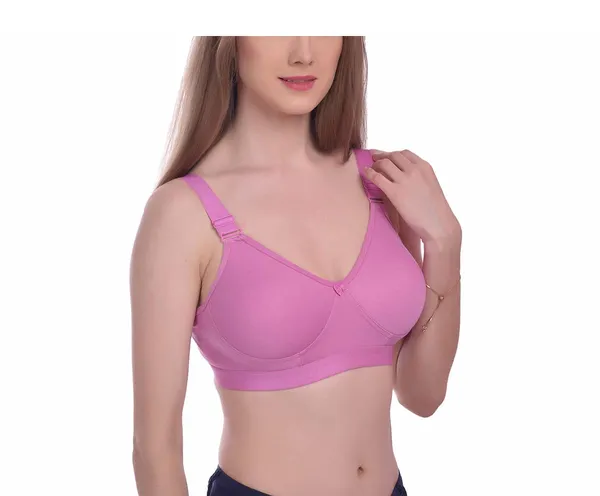 Pink_T-Shirt_Bra_for_Women_|_Non-Padded_and_Cotton_Hosiery