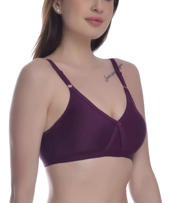 Purple_T-Shirt_Bra_for_Women_|_Non-Padded_and_Cotton_Hosiery