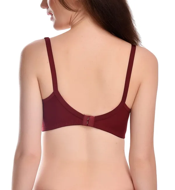 Pack_of_3_|_Multicolor_T-Shirt_Bra_for_Women_|_Non-Padded_and_Cotton_Hosiery