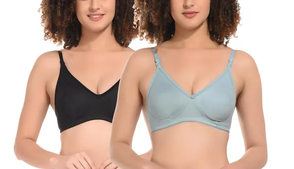 Pack_of_2_|_Black_T-Shirt_Bra_for_Women_|_Non-Padded_and_Cotton_Hosiery