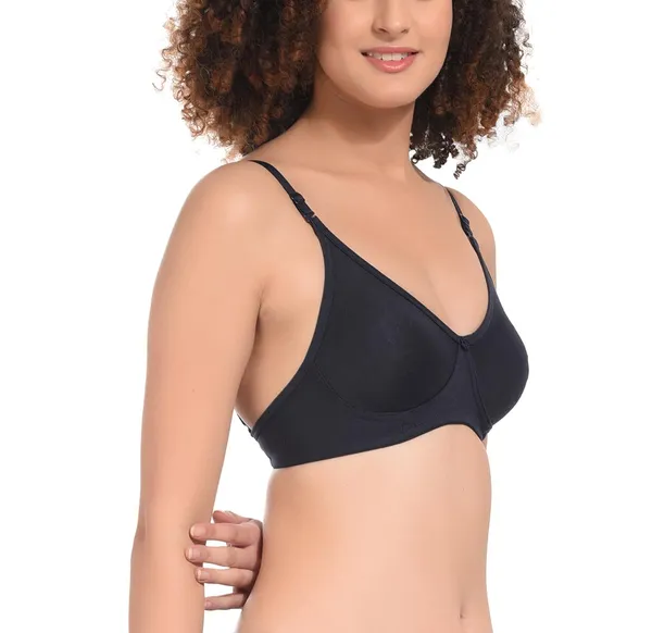 Pack_of_2_|_Brown_T-Shirt_Bra_for_Women_|_Non-Padded_and_Cotton_Hosiery