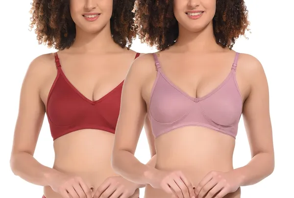 Maroon_T-Shirt_Bra_for_Women_|_Non-Padded_and_Cotton_Hosiery