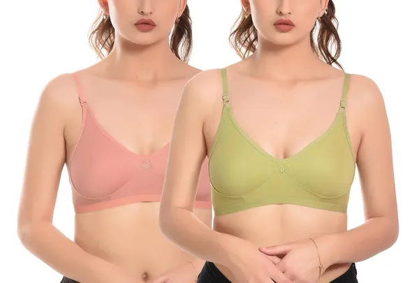 Pack_of_2_|_Fawn_&_Pista_T-Shirt_Bra_for_Women_|_Non-Padded_and_Cotton_Hosiery