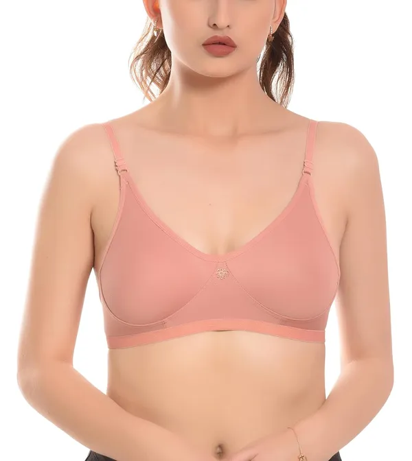 Pack_of_2_|_Fawn_&_Pista_T-Shirt_Bra_for_Women_|_Non-Padded_and_Cotton_Hosiery