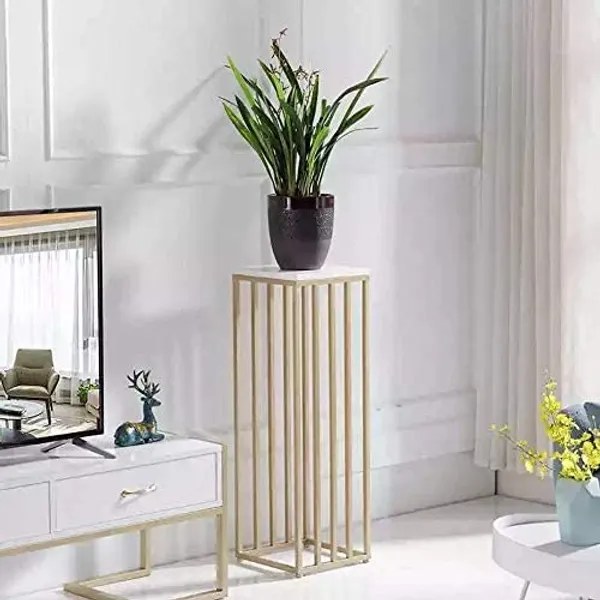 Gold_Wooden_Metal_Modern_Flower_Stand,_Top_Mdf_White_Metal_Floral_Pedestal_Stand_For_Wedding_Centerpieces,_Suitable_For_Indoor_Outdoor_Party,__22_X_10-Inch