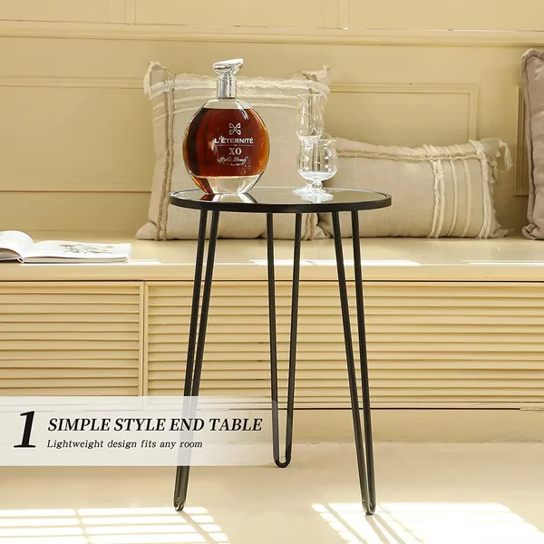Silver_modern_home_decor_small_accent_table._Easy-to-assemble_gold_bedside_table_or_small_glass_table_in_black.