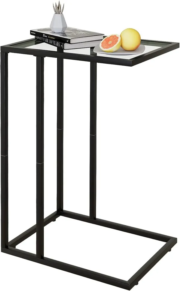 Black_Side_Table,_Tempered_Glass_Snack_Side_Table_With_Metal_Frame,_Tv_Tray_Table_For_Small_Space,_Sofa_Couch_Side_Tableand_Bed_Side_Table