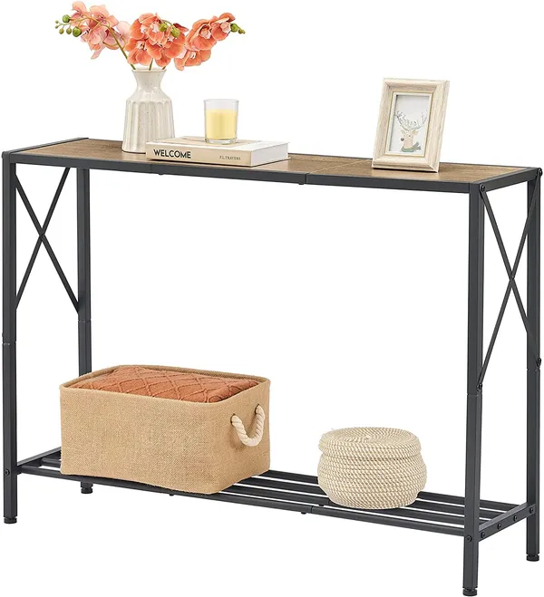 Black_Console_Table,_Entryway_Table,_Narrow_Sofa_Table_With_Shelves,_Entrance_Table_For_Hallway,_Entryway,_Living_Room,_Foyer,_Corridor,_Office,_Gold_&_Black