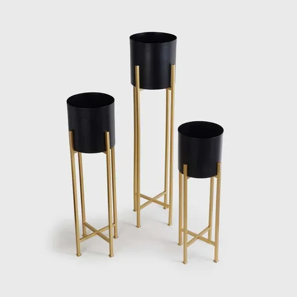 Black_Metal_Plant_Stand_Set_-_3-_Piece_Gi_Pot_Gold_Powder_Coating_Metal_Planter_Stand_Indoor_Outdoor_-_Black_Stand_Black_Pot