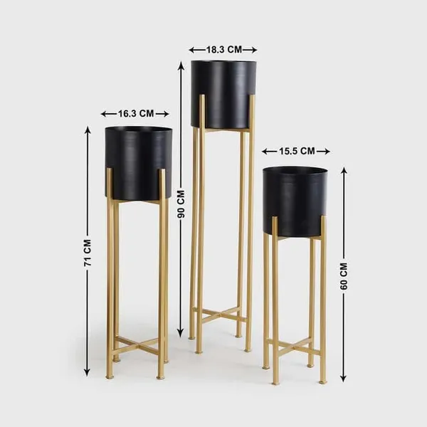 Black_Metal_Plant_Stand_Set_-_3-_Piece_Gi_Pot_Gold_Powder_Coating_Metal_Planter_Stand_Indoor_Outdoor_-_Black_Stand_Black_Pot