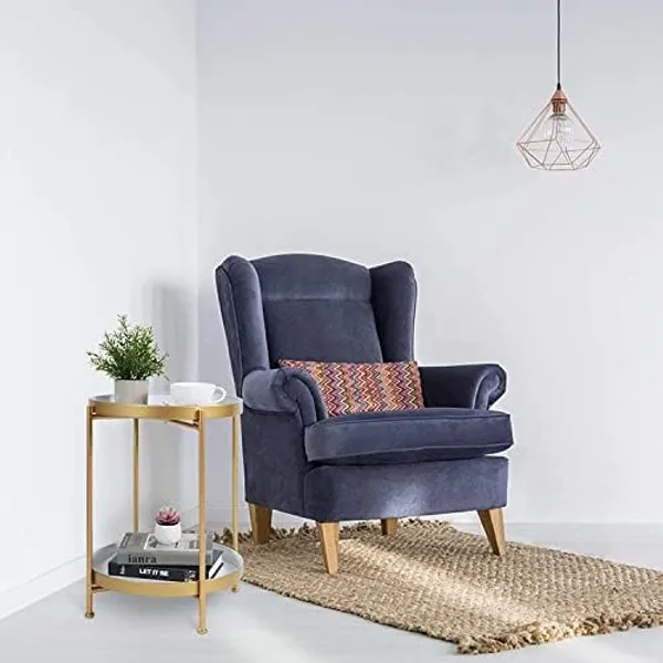 Gold_Sofa_Side_Table,_Iron_Round_Small_Coffee_Table,_2-Tier_Metal_Tray,_End_Table_For_Home_Living_Room_Corner_Table