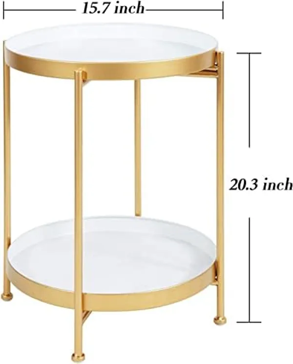 Gold_Sofa_Side_Table,_Iron_Round_Small_Coffee_Table,_2-Tier_Metal_Tray,_End_Table_For_Home_Living_Room_Corner_Table
