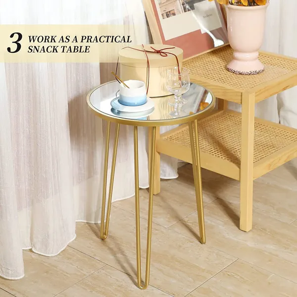 Gold_small_accent_table._Easy-to-assemble_gold_bedside_table_or_small_glass_table.