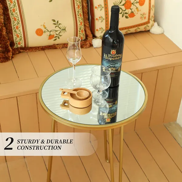 Gold_small_accent_table._Easy-to-assemble_gold_bedside_table_or_small_glass_table.