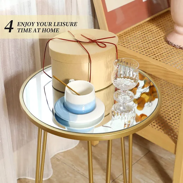 Gold_small_accent_table._Easy-to-assemble_gold_bedside_table_or_small_glass_table.