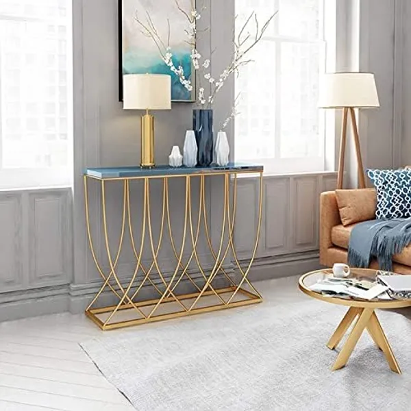 Blue_Coffee_Table_Glass_Console_Table,_Modern_Minimalist_Console,_Hotel_Console_Door_Partition_Wall_Console_Table