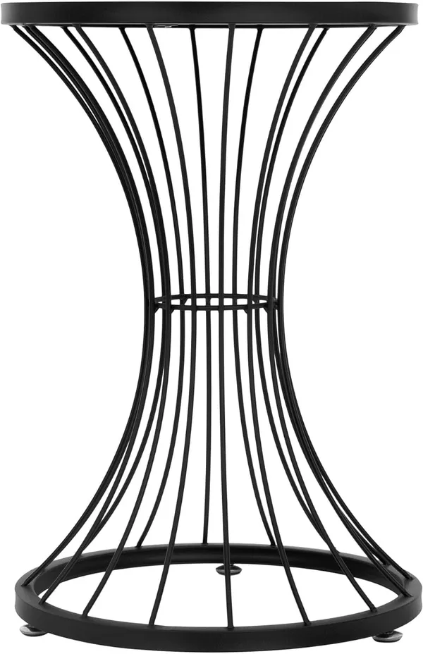 Black_Metal_In_Hour_Glass_Shape,_Black,_Wooden_Table_Top,_Stable_Wire_Frame,_Coffee_Table,_Sofa_Table,_Living_Room_Table,_Metal_Table,_Coffee_Table,