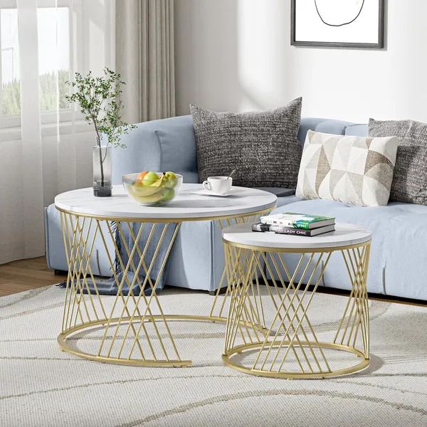Modern_Coffee_Tables_for_Living_Room,_Wooden_Marble_Design_Top__Center_Table,_Nesting_Coffee_Table_Simple_Nightstand
