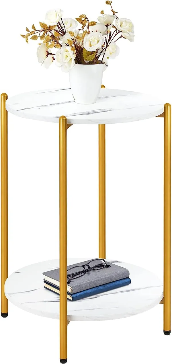 Gold_Side_Table_With_Storage_Shelf,_2-Tier_Nightstand_For_Living_Room_Bedroom,_Modern_Accent_Table_With_Metal_Frame