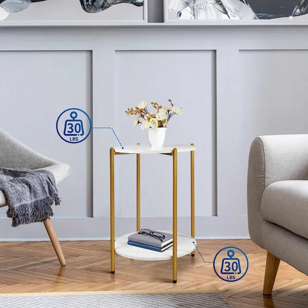 Gold_Side_Table_With_Storage_Shelf,_2-Tier_Nightstand_For_Living_Room_Bedroom,_Modern_Accent_Table_With_Metal_Frame