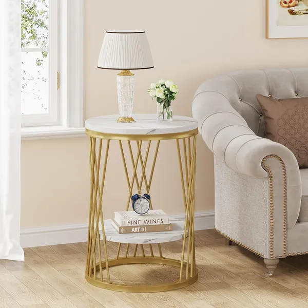 Gold_Side_Table_With_Storage,_Bedside_Accent_Table_With_Metal_Frame_For_Living_Room,_Bedroom