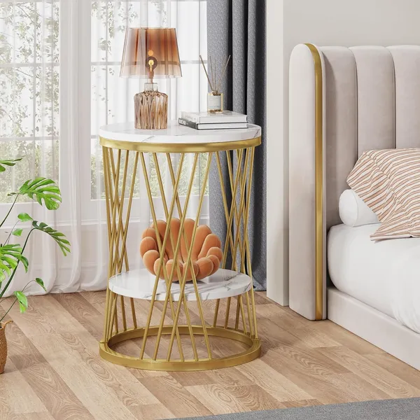 Gold_Side_Table_With_Storage,_Bedside_Accent_Table_With_Metal_Frame_For_Living_Room,_Bedroom