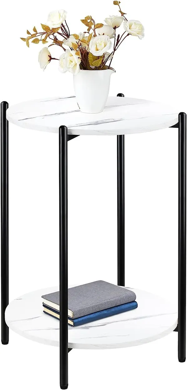 Gold_Side_Table_With_Storage_Shelf,_2-Tier_Nightstand_For_Living_Room_Bedroom,_Modern_Accent_Table_With_Metal_Frame
