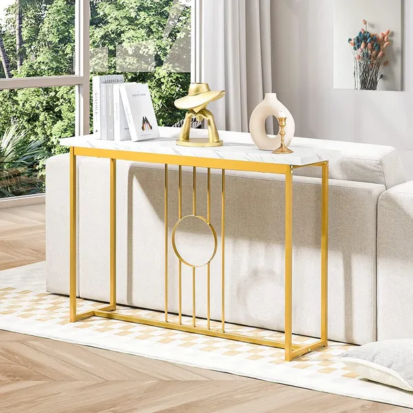 Gold_22"_wide_rectangular_console_table_made_of_iron._Entryway_table_and_accent_table_for_the_living_room_or_hallway.